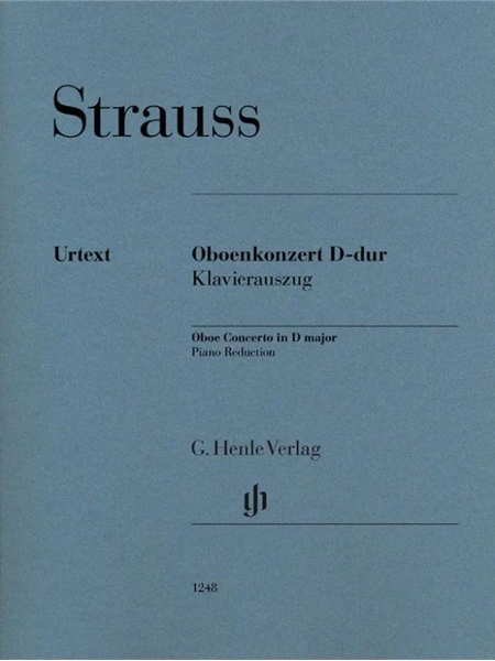 Oboenkonzert D-Dur : Klavierauszug / edited by Hansjörg Schellenberger.