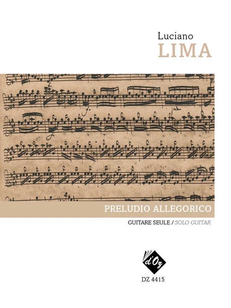 Preludio Allegorico - After J.S. Bach's Prelude From Suite BWV 1006 : For Solo Guitar.