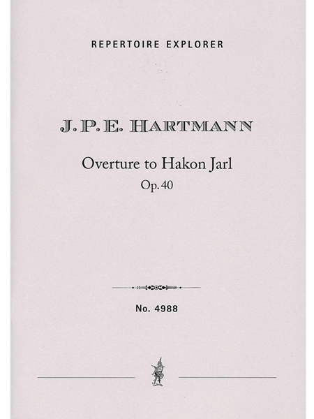 Overture To Harkon Jarl, Op. 40 : For Orchestra.