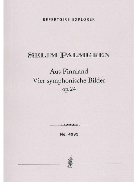 Aus Finnland, Op. 24 : Vier Symphonische Bilder.