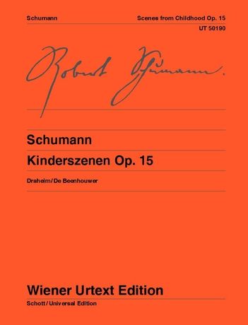 Kinderszenen, Op. 15 : For Piano / edited by J. Draheim and J. De Beenhouwer.
