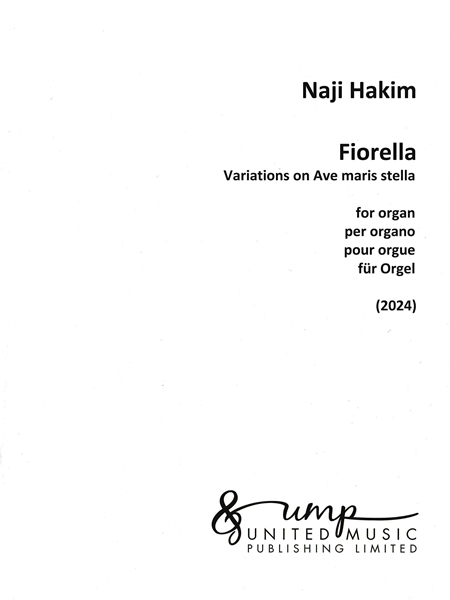 Fiorella - Variations On Ave Maris Stella : For Organ (2024).