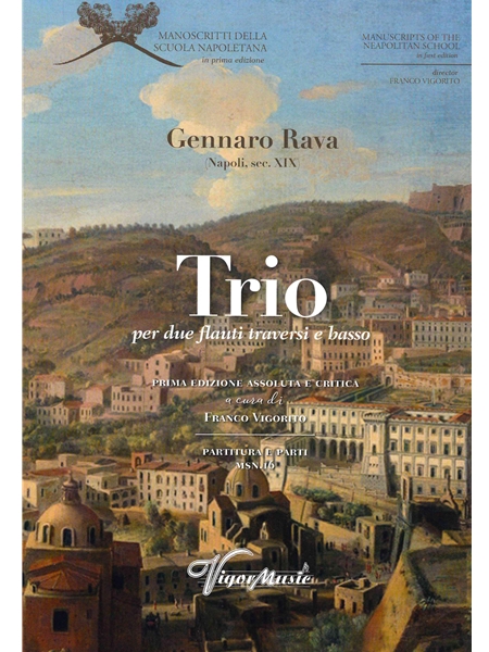 Trio : Per Due Flauti Traversi E Basso / edited by Franco Vigorito.