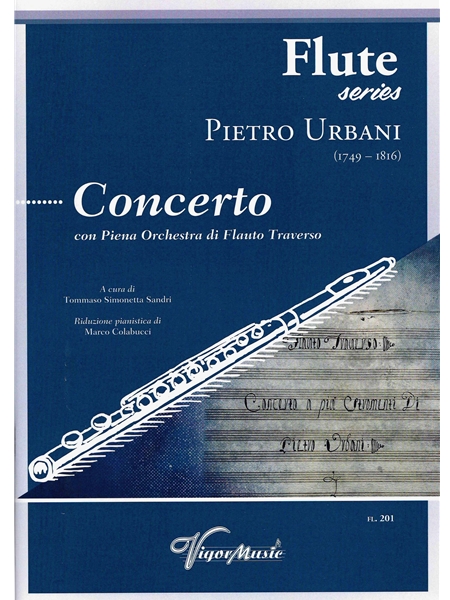 Concerto : Con Piena Orchestra Di Flauto Traverso - Piano reduction.