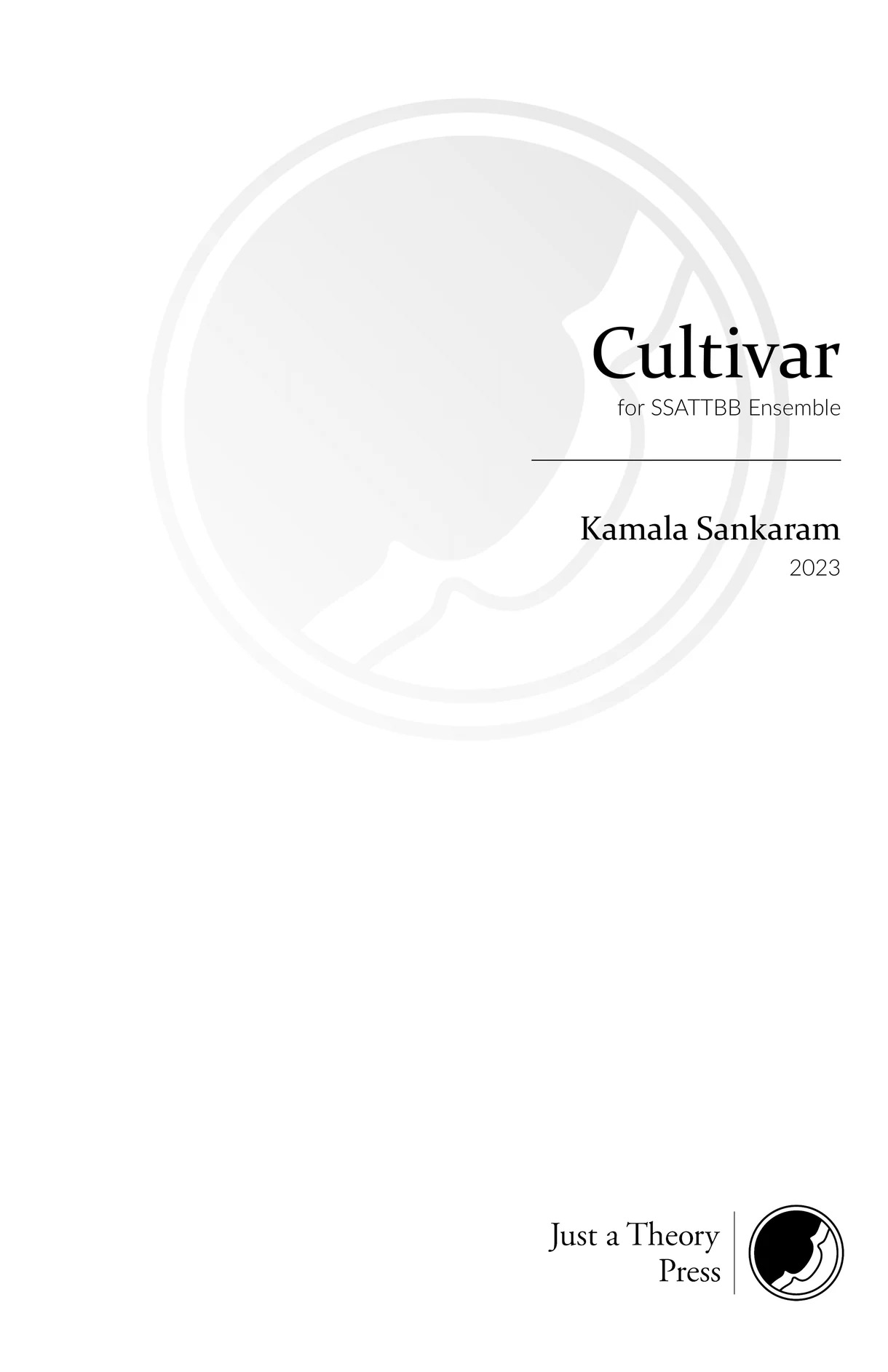 Cultivar : For SSATTBB Ensemble (2023).