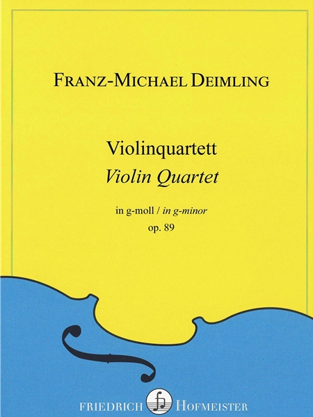 Violonquartett In G-Moll, Op. 89.