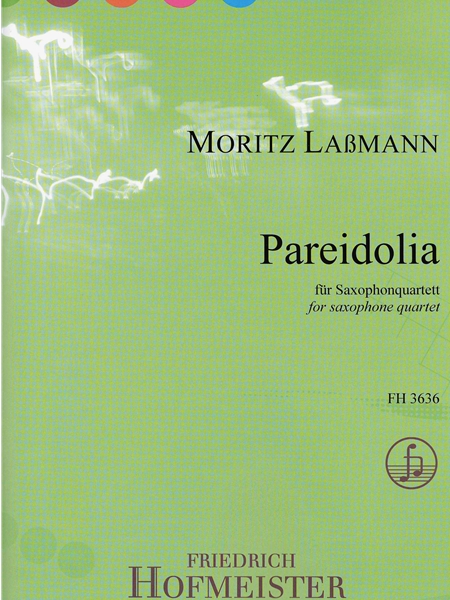 Pareidolia : Für Saxophonquartett (2022).