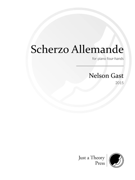 Scherzo Allemande : For Piano Four-Hands (2015).
