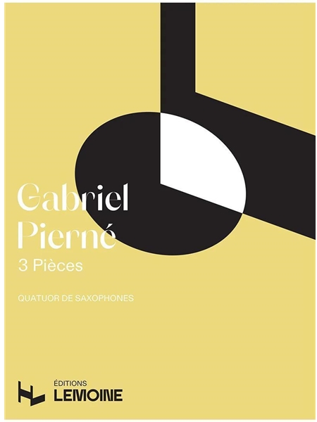 3 Pièces : Pour Quatuor De Saxophones.