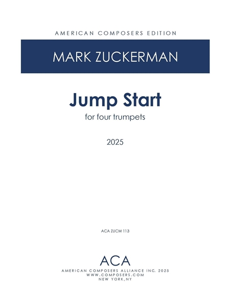 Jump Start : A Fanfare For Four Trumpets (2025).