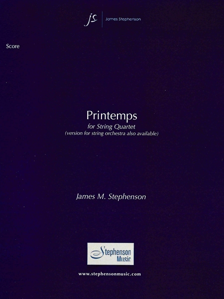 Printemps : For String Quartet (2004).