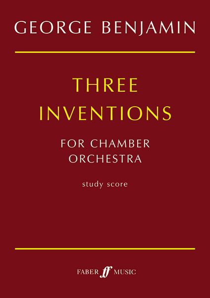 Three Inventions : For Chamber Orchestra (1993-95).