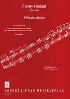 Fünf Klavierstuecke / First Edition by Renate Hellwig-Unruh.