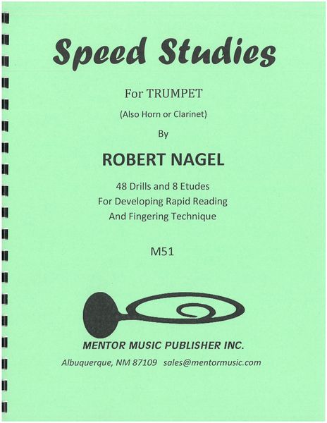 Speed Studies : For Trumpet (Horn Or Clarinet).