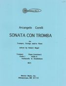 Sonata Con Tromba : For Trumpet and Strings Or Piano.