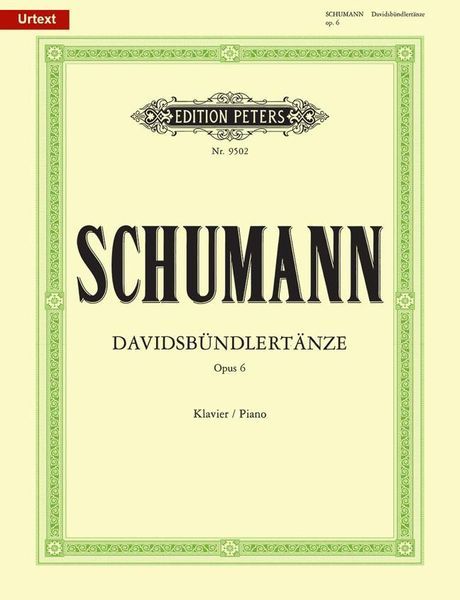 Davidsbündlertaenze, Op. 6 : For Piano.