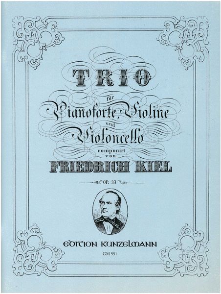 Trio In C Sharp Minor, Op. 33 : For Piano, Violin and Violoncello.