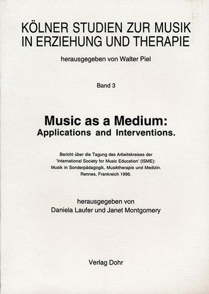 Music As A Medium: Applications and Interventions.