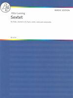 Sextet : For Flute, Clarinet In A, Horn In F, Violin, Viola and Violoncello.