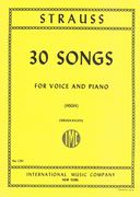 30 Songs : For High Voice And Piano.
