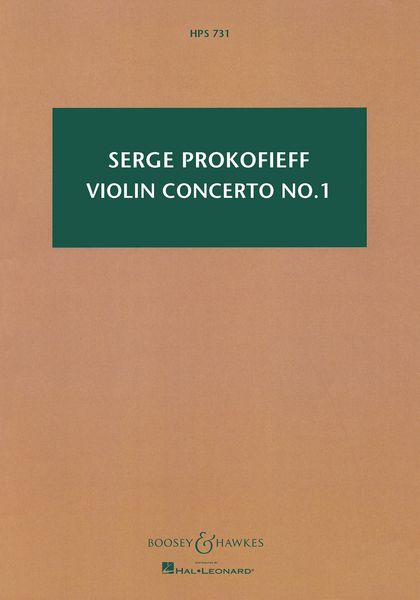 Concerto No. 1 In D Major, Op. 19 : For Violin and Orchestra.