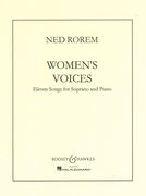 Women's Voices : 11 Songs For Soprano And Piano.