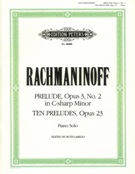 Prelude, Op. 3 No. 2 In C Sharp Minor; Ten Preludes, Op. 23 : For Piano / edited by Ruth Laredo.