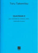 Quatrain No. 2 : For Clarinet, Violin, Cello, Piano and Orchestra.