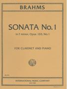 Sonata No. 1 In F Minor, Op. 120 : For Clarinet and Piano.
