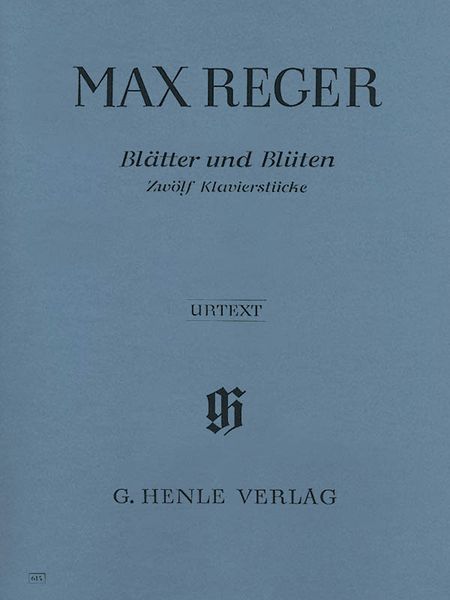 Blaetter Und Blueten : Twelve Piano Piece / Urtext Edition By Egon Voss.