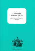 Notturno, Op. 24 : For Flute, 2 Oboes, 2 Clarinets, 2 Horns, 2 Bassoons, Contrabassoon & Trumpet.