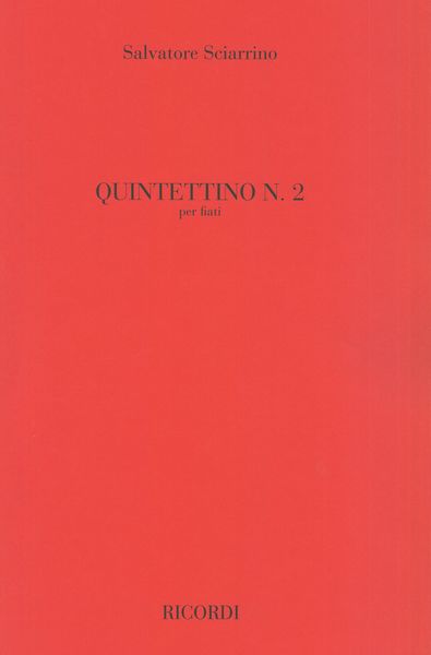 Quintettino N. 2 : Per Fiati (1977).