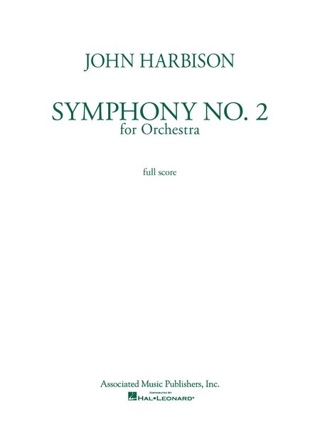 Symphony No. 2 : For Orchestra.