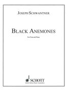 Black Anemones : For Flute and Piano.