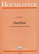 Duettini : Für Sopraninstrument Und Harfe / Harp Part Ed. By Katharina Hanstedt.