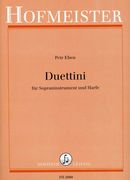 Duettini : Für Sopraninstrument Und Harfe / Harp Part Ed. By Katharina Hanstedt.
