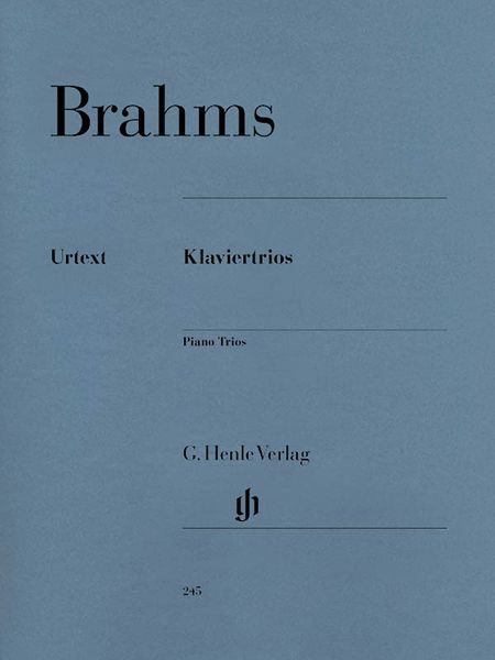 Klavier Trios Op. 8, Op. 87, Op. 101 : For Piano, Violin and Violoncello.