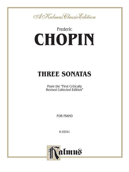 Three Sonatas For Piano.