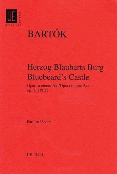 Bluebeard's Castle, Op. 11 : [G/E].