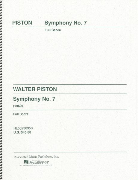 Symphony No. 7 : (1960).