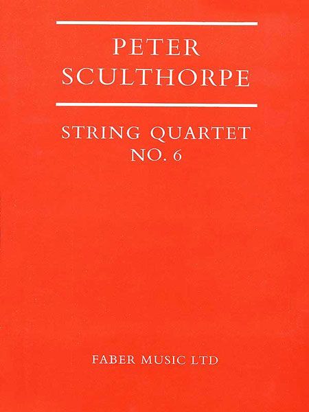 String Quartet No. 6.