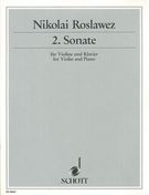 Sonata No. 2 : For Violin and Piano (1917) / edited by Marina Lobanowa.