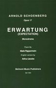 Erwartung, Op. 17 : Libretto [G/E].
