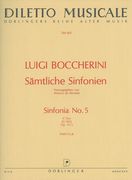 Sinfonia No. 5, C-Dur Op. 12/3 (G505) / Hrsg. Von Antonio De Almeida.