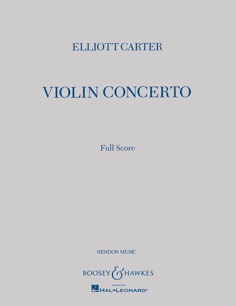 Concerto : For Violin and Orchestra.