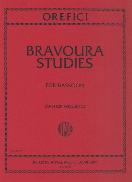 Bravoura Studies : For Bassoon.