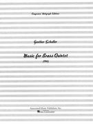 Music For Brass Quintet (1961).