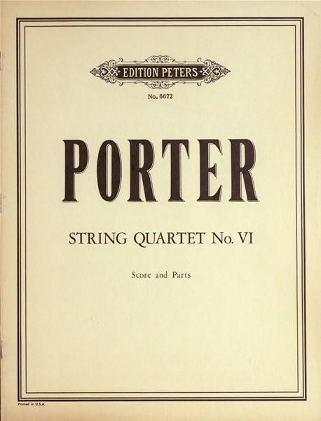 String Quartet No. 6.