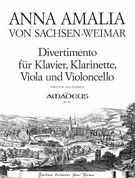 Divertimento : For Clarinet, Viola, Violoncello and Pianoforte.