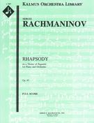 Rhapsody On A Theme Of Paganini, Op. 43.